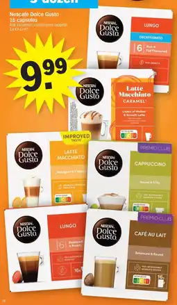 Albert Heijn Nescafe dolce gusto aanbieding