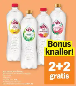 Albert Heijn Spa Touch literflessen aanbieding