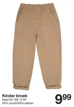 Zeeman Kinder broek aanbieding