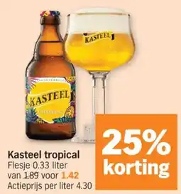 Albert Heijn Kasteel tropical aanbieding