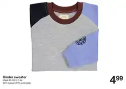 Zeeman Kinder sweater aanbieding