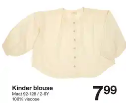 Zeeman Kinder blouse aanbieding