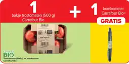 Carrefour Trostomaten en komkommer aanbieding