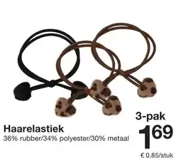 Zeeman Haarelastiek aanbieding