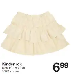 Zeeman Kinder rok aanbieding