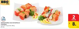 Carrefour Visbrochettes voor de barbecue aanbieding