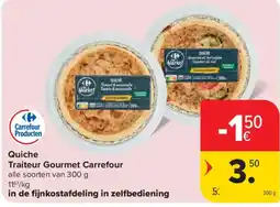 Carrefour Quiche Traiteur Gourmet Carrefour aanbieding