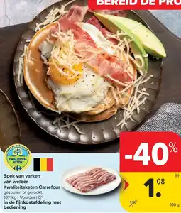 Carrefour Spek van varken van weleer aanbieding