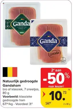 Carrefour Natuurlijk gedroogde Gandaham aanbieding