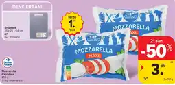 Carrefour Mozzarella Carrefour aanbieding