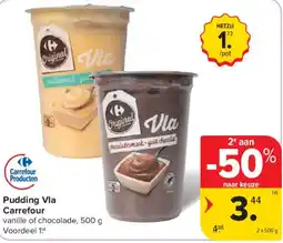 Carrefour Pudding Vla Carrefour aanbieding