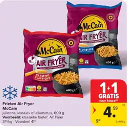 Carrefour Frieten Air Fryer McCain aanbieding