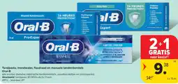 Carrefour Tandpasta Oral-B aanbieding