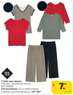 Carrefour T-shirt voor dames aanbieding