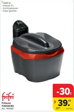 Carrefour Friteuse frifri aanbieding
