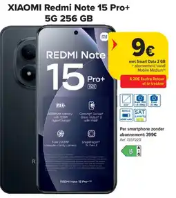 Carrefour Xiaomi redmi note 15 pro+ aanbieding