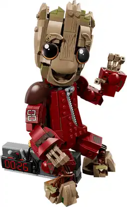 Coolblue LEGO Marvel - Groot en Tenue de Ravageur 76341 aanbieding