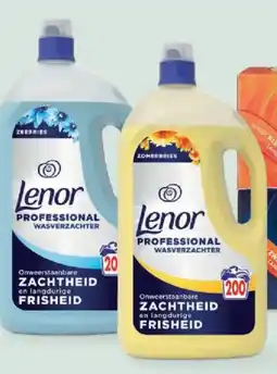 Sligro Lenor Professional Wasverzachters aanbieding