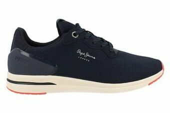Berca Shoes Pepe Jeans Sneaker Laag Heren Jayker Knit - Blauw aanbieding