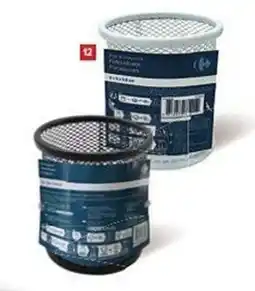 Carrefour Metalen potloodpotje aanbieding