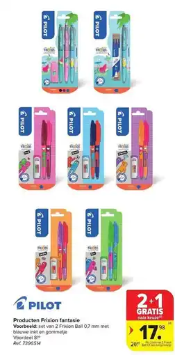 Carrefour Producten Frixion fantasie aanbieding
