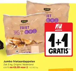 Jumbo Jumbo frietaardappelen aanbieding