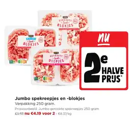 Jumbo Jumbo spekreepjes en -blokjes aanbieding
