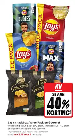 Jumbo Lay's snackbox, Value Pack en Gourmet aanbieding