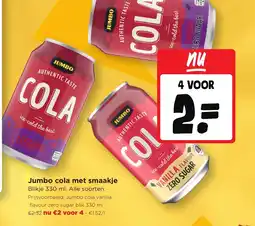 Jumbo Jumbo cola met smaakje aanbieding