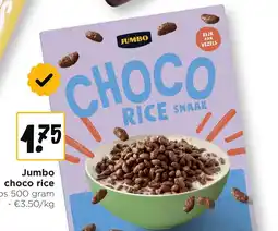 Jumbo Jumbo choco rice aanbieding