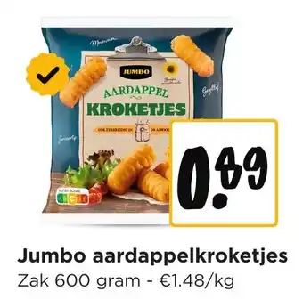 Jumbo Jumbo aardappelkroketjes aanbieding