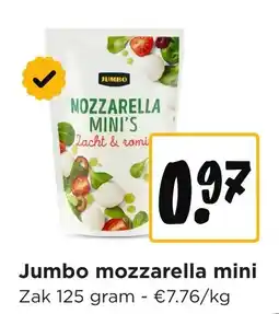 Jumbo Jumbo mozzarella mini aanbieding