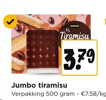 Jumbo Jumbo tiramisu aanbieding