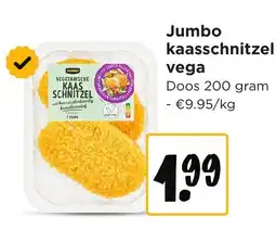 Jumbo Jumbo kaasschnitzel vega aanbieding