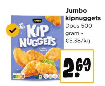 Jumbo Jumbo kipnuggets aanbieding