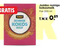 Jumbo Jumbo romige kokosmelk aanbieding