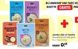 Jumbo Jumbo rijst of risotto aanbieding