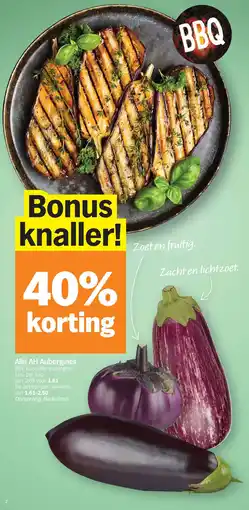 Albert Heijn Alle AH Aubergines aanbieding