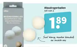 Wibra Wasdrogerballen aanbieding