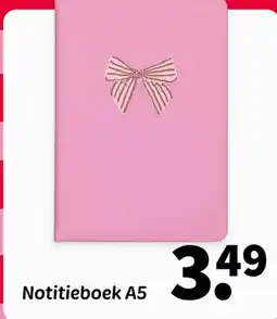 Wibra Notitieboek A5 aanbieding