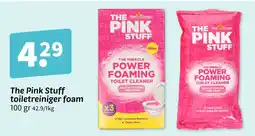Wibra The Pink Stuff toiletreiniger foam aanbieding