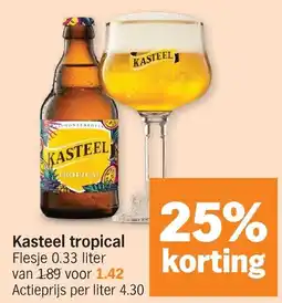 Albert Heijn Kasteel tropical aanbieding