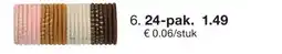 Zeeman Haarelastiek aanbieding
