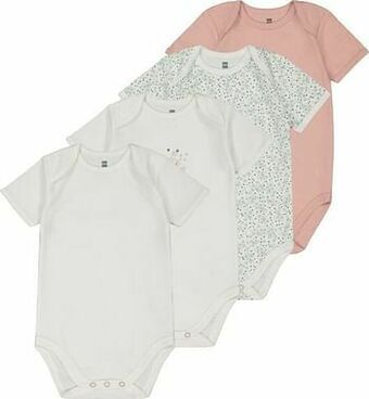 HEMA HEMA Body Katoen - 4 Stuks Wit (wit) aanbieding