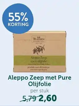Holland & Barrett Aleppo Zeep met Pure Olijfolie aanbieding