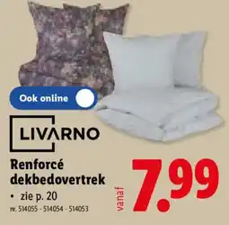 Lidl Renforcé dekbedovertrek aanbieding