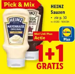 Lidl Heinz mayonaise original aanbieding
