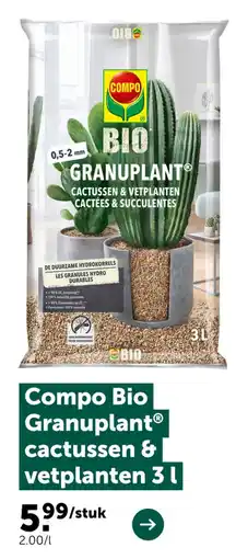 AVEVE Compo bio granuplant cactussen & vetplanten aanbieding
