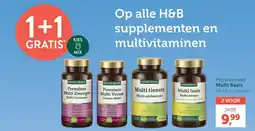 Holland & Barrett H&B supplementen en multivitaminen aanbieding