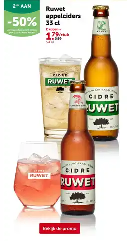 AVEVE Ruwet appelsider aanbieding
